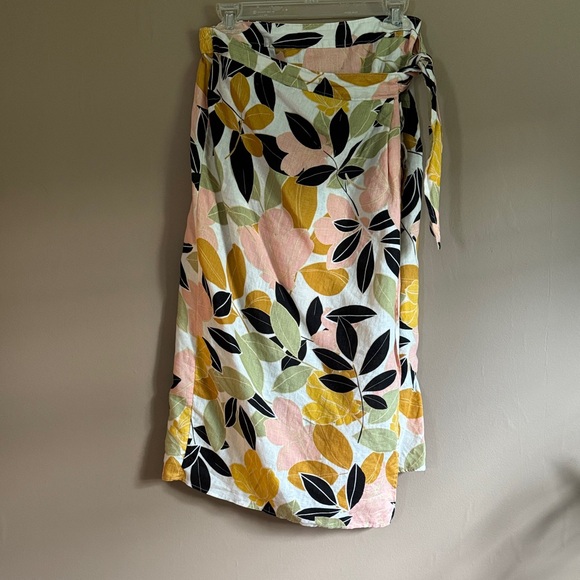 Rachel Zoe Floral Wrap Midi Skirt - Multicolor - Picture 1 of 2